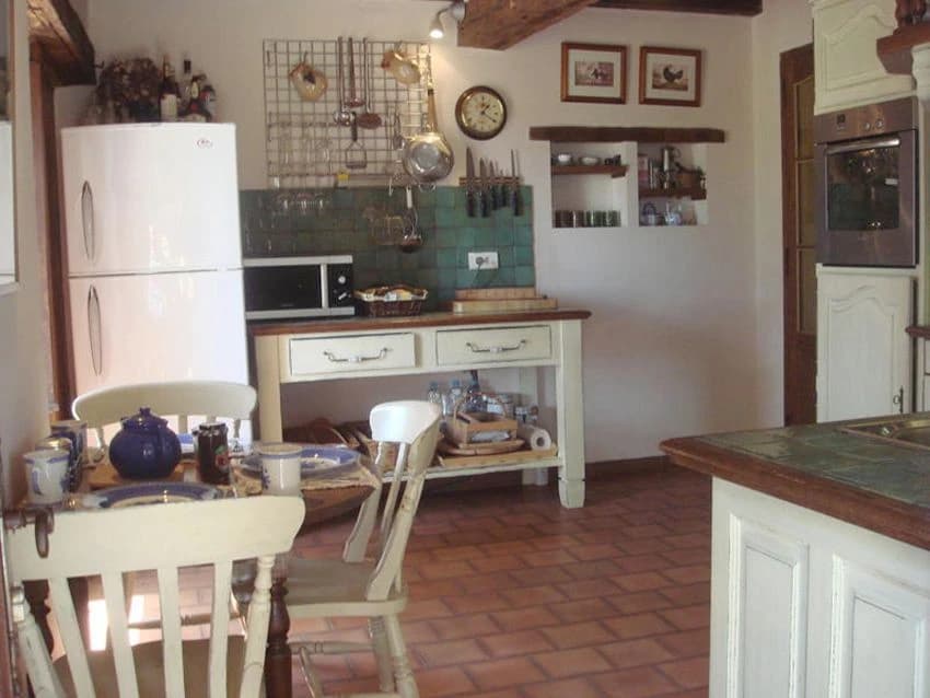 Fully stocked kitchen