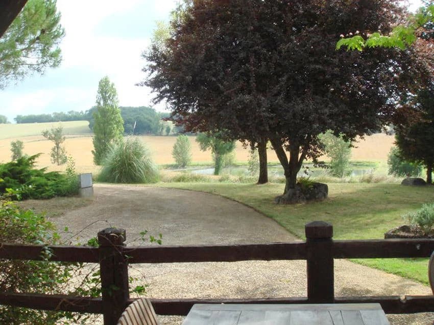 Front view from terrace